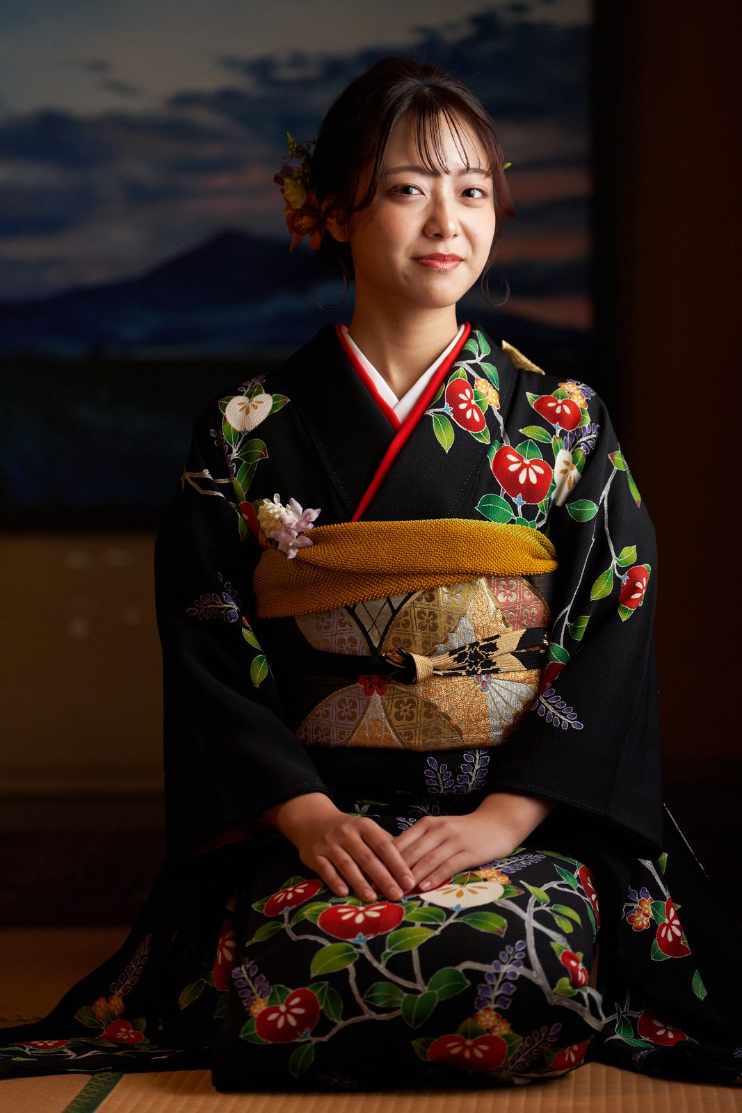 糸島写真館 成人式・振袖の写真