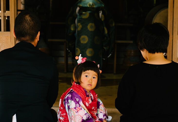 大祖神社で七五三