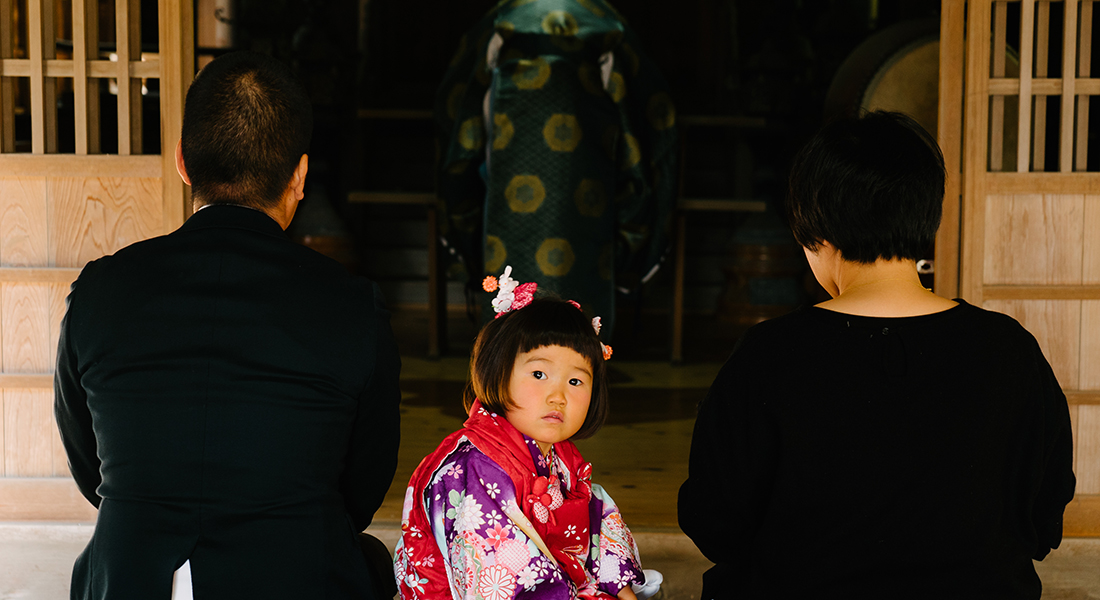 大祖神社で七五三